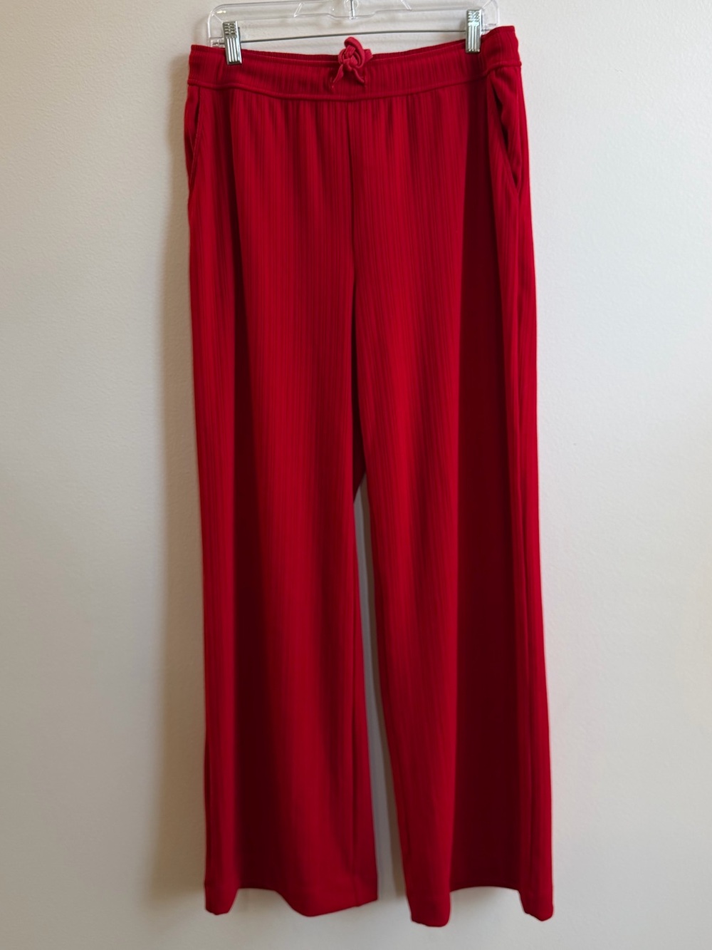 Beyond Yoga Breathe Easy Ribbed Wide Leg Pant